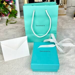 Tiffany & Co Box Bag, jewelry box and card with envelope gift Packaging
